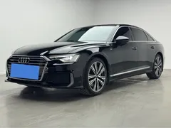 2022 Audi A6L 55 TFSI quattro Premium Sport, чёрный — фото 1