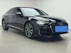 2022 Audi A6L 55 TFSI quattro Premium Sport, чёрный — фото 3