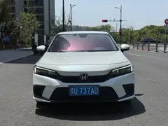 2022 Honda Civic 180TURBO CVT, белый — фото 2