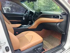 2021 Toyota Camry Hybrid 2.5HG Luxury, белый — фото 10