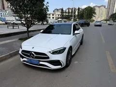 2022 Mercedes-Benz C-Class C 260 L, белый — фото 1
