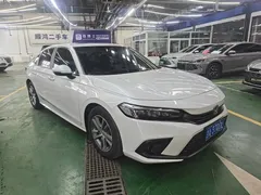 2023 Honda Civic 240TURBO CVT, белый — фото 3