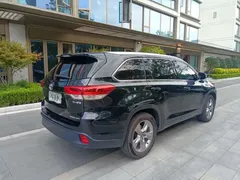 2021 Toyota Highlander 2.0T 2WD Luxury 7, чёрный — фото 4