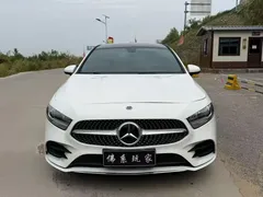 2022 Mercedes-Benz A-Class A 180 L, белый — фото 1