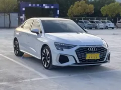 2023 Audi A3 A3L Limousine 35 TFSI, белый — фото 3