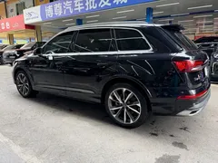 2021 Audi Q7 55 TFSI quattro S line, чёрный — фото 22