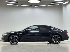 2023 Audi A7L 45 TFSI quattro S-line, чёрный — фото 4