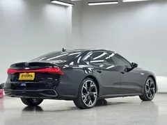 2023 Audi A7L 45 TFSI quattro S-line, чёрный — фото 5