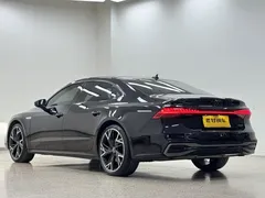 2023 Audi A7L 45 TFSI quattro S-line, чёрный — фото 7
