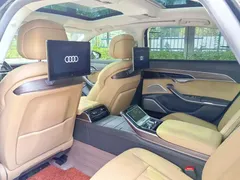 2021 Audi A8L 55 TFSI quattro Premium, чёрный — фото 5