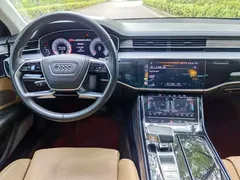 2021 Audi A8L 55 TFSI quattro Premium, чёрный — фото 11