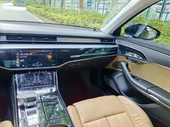 2021 Audi A8L 55 TFSI quattro Premium, чёрный — фото 12