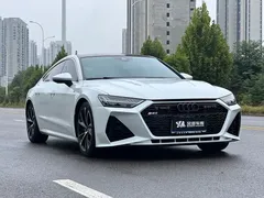 2021 Audi A7 40 TFSI, белый — фото 3