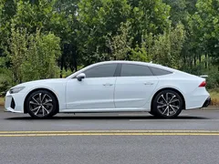 2021 Audi A7 40 TFSI, белый — фото 4