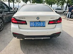2021 BMW 5 Series 530Li Leading M Sport Package, белый — фото 8