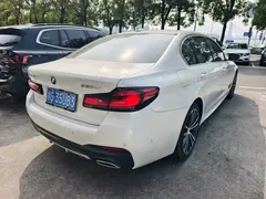2021 BMW 5 Series 530Li Leading M Sport Package, белый — фото 9