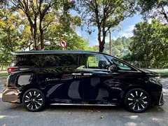 2024 Toyota Alphard 2.5L, чёрный — фото 4