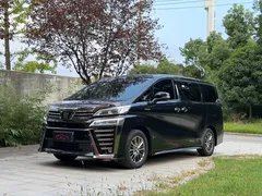 2021 Toyota Vellfire 2.5L Hybrid HV Ultimate, чёрный — фото 1