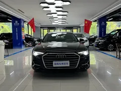2023 Audi A6L 45 TFSI, чёрный — фото 2