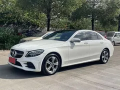 2021 Mercedes-Benz C-Class C 260 L Sport, белый — фото 1