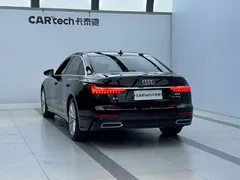 2021 Audi A6L 45 TFSI Sport, чёрный — фото 3