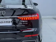 2021 Audi A6L 45 TFSI Sport, чёрный — фото 7