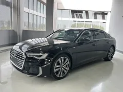 2022 Audi A6L 55 TFSI quattro, чёрный — фото 1