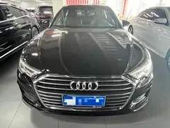 2021 Audi A6L 45 TFSI, чёрный — фото 2