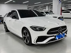 2022 Mercedes-Benz C-Class C 260 L Sport, белый — фото 3