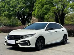 2021 Honda Civic Hatchback 220Turbo CVT, белый — фото 1