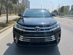 2021 Toyota Highlander 2.0T 2WD Luxury 7, чёрный — фото 2