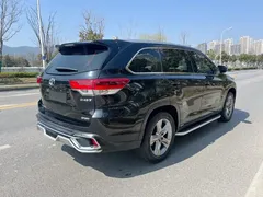 2021 Toyota Highlander 2.0T 2WD Luxury 7, чёрный — фото 6