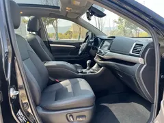 2021 Toyota Highlander 2.0T 2WD Luxury 7, чёрный — фото 9