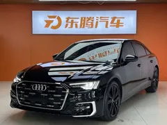 2022 Audi A6L 55 TFSI quattro Premium Sport, чёрный — фото 1