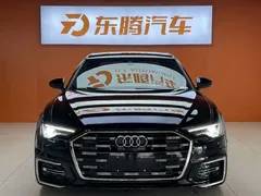 2022 Audi A6L 55 TFSI quattro Premium Sport, чёрный — фото 2