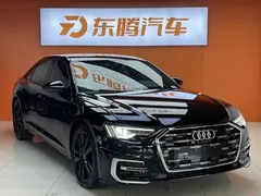 2022 Audi A6L 55 TFSI quattro Premium Sport, чёрный — фото 3