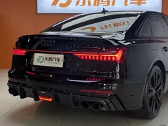 2022 Audi A6L 55 TFSI quattro Premium Sport, чёрный — фото 8
