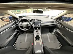 2019 Honda Civic 180TURBO CVT VI, синий — фото 9