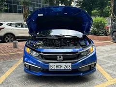2019 Honda Civic 180TURBO CVT VI, синий — фото 14