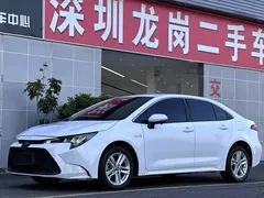 2022 Toyota Levin Hybrid 1.8H E-CVT Leading, белый — фото 1