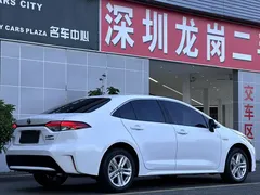2022 Toyota Levin Hybrid 1.8H E-CVT Leading, белый — фото 9