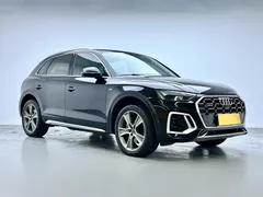 2022 Audi Q5L 45T Luxury Dynamic, чёрный — фото 3