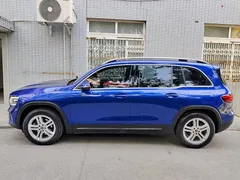 2022 Mercedes-Benz GLB 200, синий — фото 3