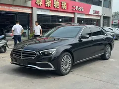 2023 Mercedes-Benz E-Class E 300 L Fashion, чёрный — фото 2