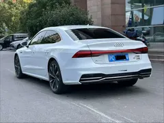 2022 Audi A7L 45 TFSI quattro S-line, белый — фото 7