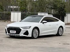 2021 Audi A7 45 TFSI, белый — фото 1