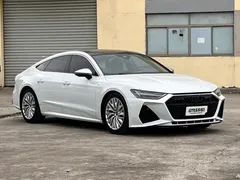 2021 Audi A7 45 TFSI, белый — фото 3