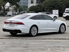 2021 Audi A7 45 TFSI, белый — фото 5