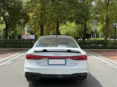 2023 Audi A7L 45 TFSI quattro S-line, белый — фото 5