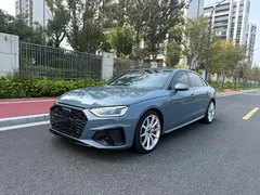 2022 Audi A4L 40 TFSI quattro RS, синий — фото 1